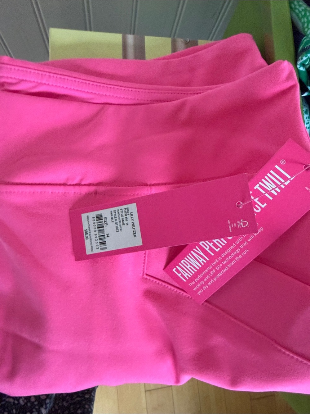 Lilly Pulitzer Bright Pink Skort